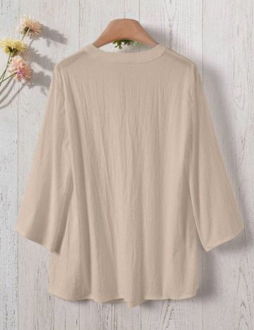 Cămașă Shein, bej