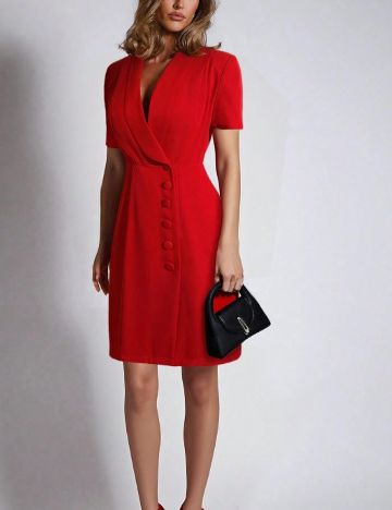 Rochie mini Shein, roșu