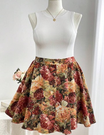 Fustă mini Shein, mix culori