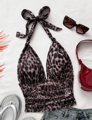 Top Shein, mix culori