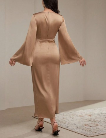 Rochie maxi Shein, bronz