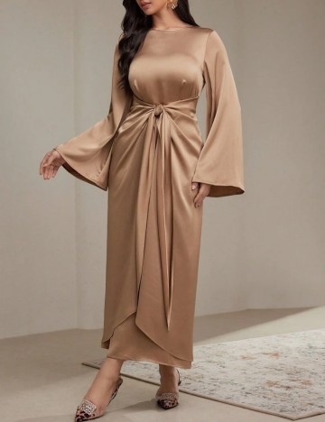 Rochie maxi Shein, bronz