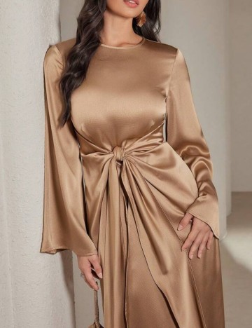 Rochie maxi Shein, bronz
