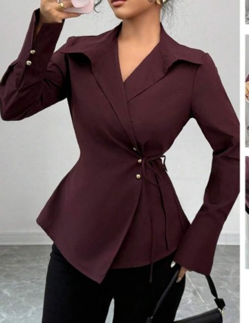 Cămașă Shein, mov