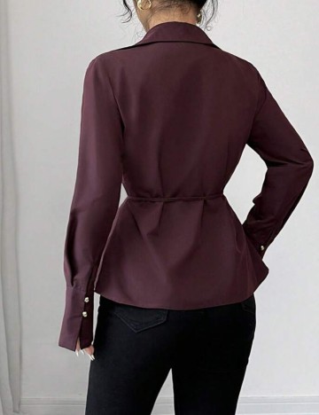 Cămașă Shein, mov