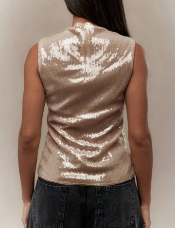 Top Shein Missguided, bej