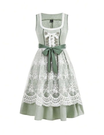 Rochie midi Shein, verde