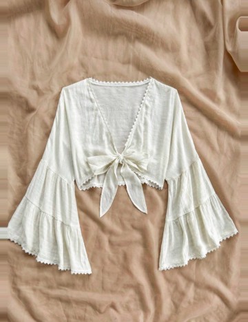 Cămașă Shein, crem