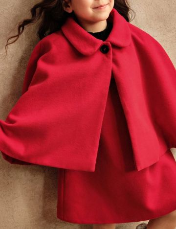 Set Rochie și Cardigan Shein, roșu