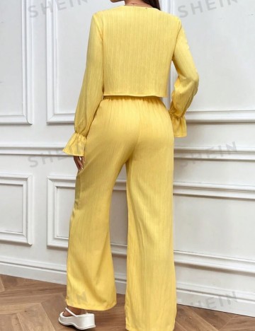 Compleu Shein, galben