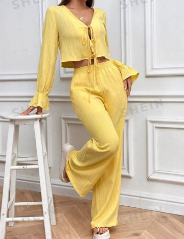 Compleu Shein, galben