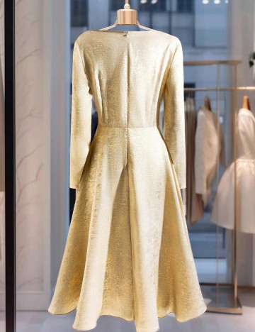 Rochie midi Shein, auriu