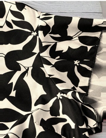 Cămașă cu m&acirc;necă scurtă Shein Curve+, mix culori