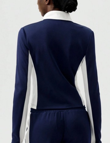 Bluză cu fermoar Shein, mix culori