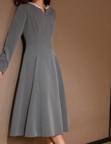 Rochie midi Shein, gri