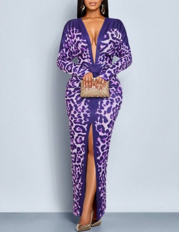 Rochie maxi Shein, mix culori