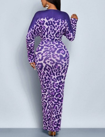 Rochie maxi Shein, mix culori