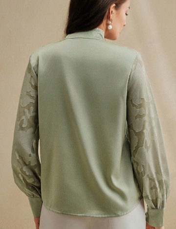 Cămașă Shein, verde