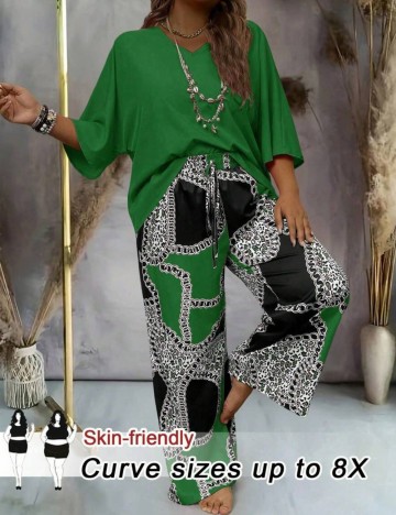 Compleu Shein Curve+, mix culori