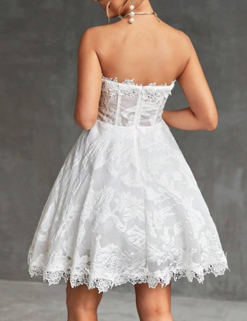 Rochie mini Shein, alb