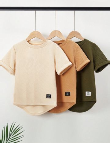 Set Tricouri Shein, mix culori