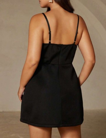 Rochie mini Shein Curve+, negru