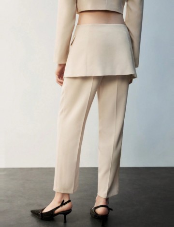 Pantaloni Shein, crem