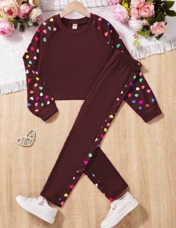 Compleu Shein, vișiniu