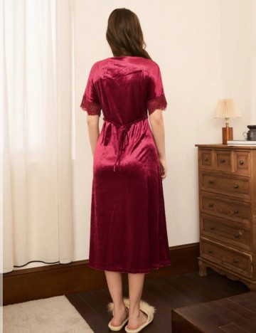 Rochie De Noapte Shein, vișiniu