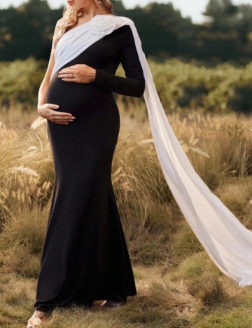 Rochie maxi Shein, negru