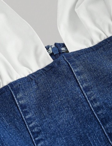 Rochie mini Shein Curve+, mix culori