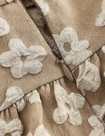 Pantaloni scurți Shein Curve+, bej