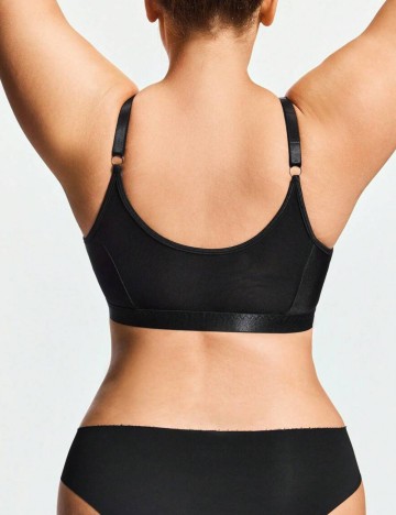 Bustieră Shein Curve+, negru