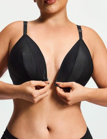 Bustieră Shein Curve+, negru