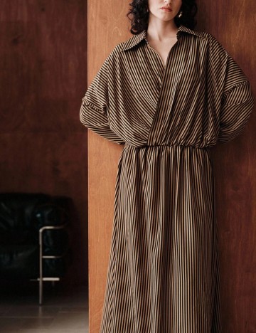 Rochie maxi Shein, maro