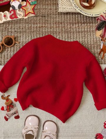 Pulover Shein, roșu