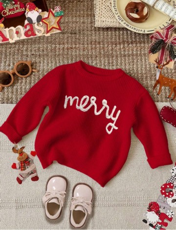 Pulover Shein, roșu