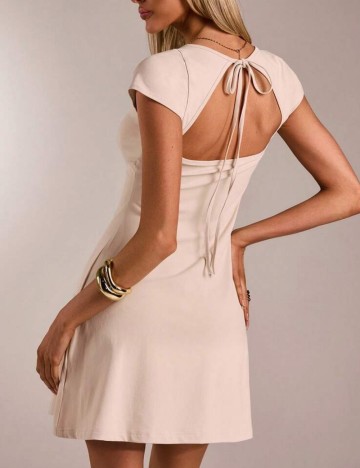 Rochie mini Shein Forever 21, bej