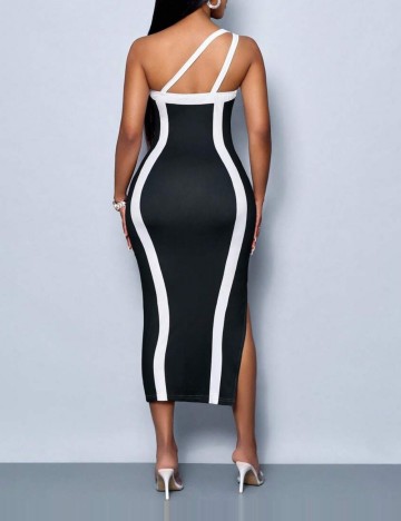 Rochie midi Shein, mix culori