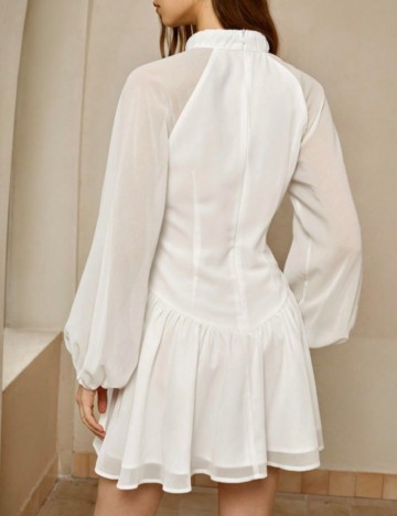 Rochie mini Shein, alb