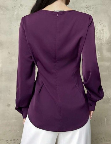 Cămașă Shein, mov