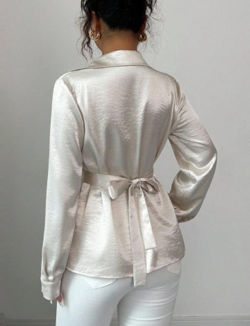 Cămașă Shein, crem