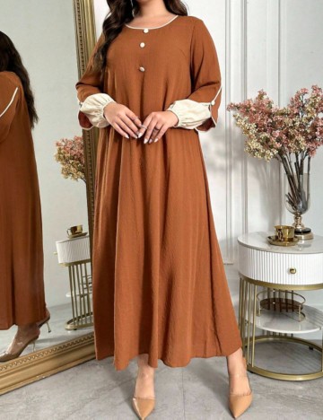 Rochie maxi Shein, maro