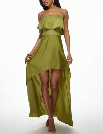 Rochie maxi Shein Missguided, verde