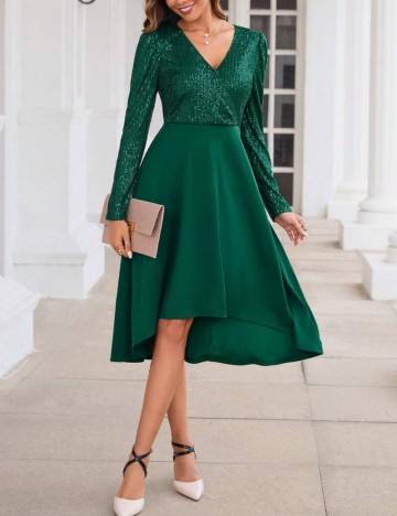 Rochie mini Shein, verde