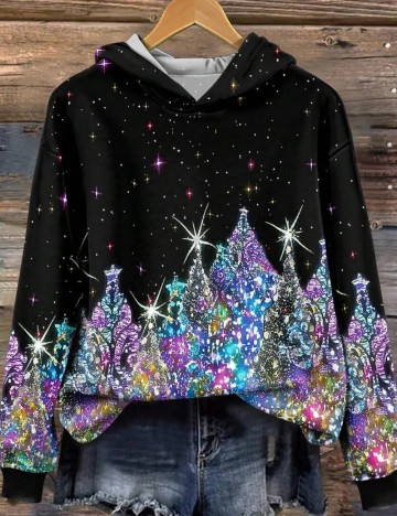 Hanorac Shein Curve+, negru