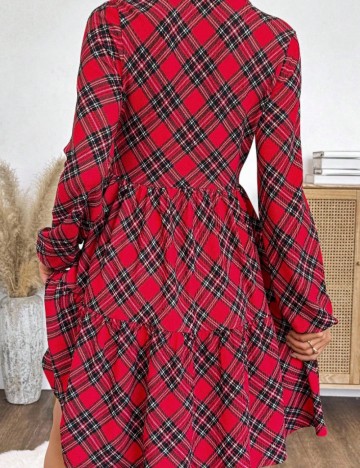 Rochie midi Shein Emery Rose, mix culori