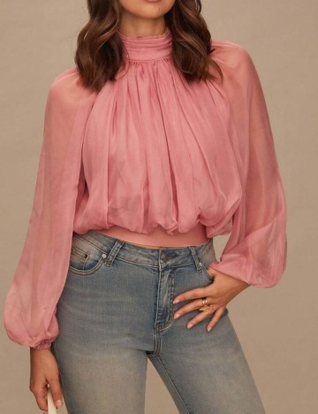 Cămașă Shein, roz