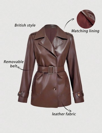 Jachetă Shein, maro