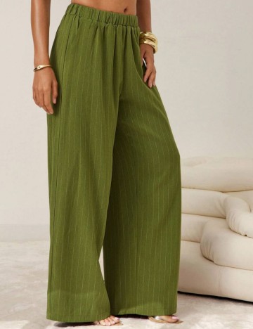 Pantaloni Shein, verde